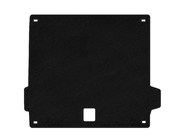 BMW X5 G05 2019–2026 Premium textiele kofferbakmat (Zwart) foto 1