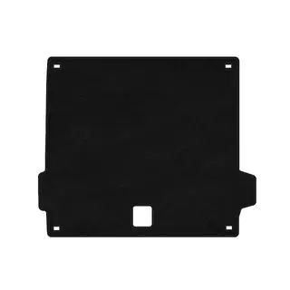 Premium textiele kofferbakmat (Zwart)