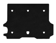 Chevrolet Trailblazer 2002–2012 Premium textiele kofferbakmat (Zwart) foto 1