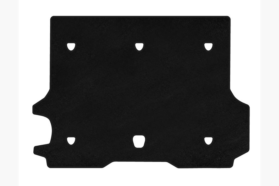 Chevrolet Trailblazer 2002–2012 Premium textiele kofferbakmat (Zwart) Image
