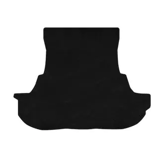 Premium textiele kofferbakmat (Coupé, Zwart)