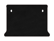 Fiat Fiorino/Qubo 2008–2024 Premium textiele kofferbakmat (Zwart) foto 1