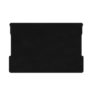 Premium textiele kofferbakmat (Zwart)