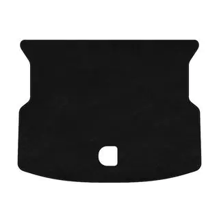 Premium textiele kofferbakmat (Zwart)