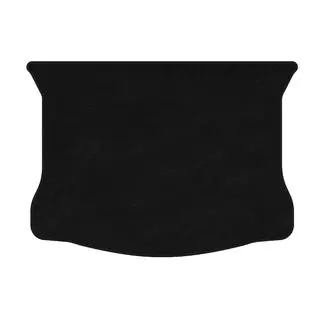 Premium textiele kofferbakmat (Zwart)