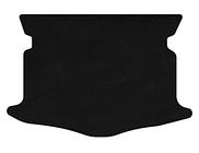 Honda FR-V 2004–2009 Premium textiele kofferbakmat (Zwart) foto 1