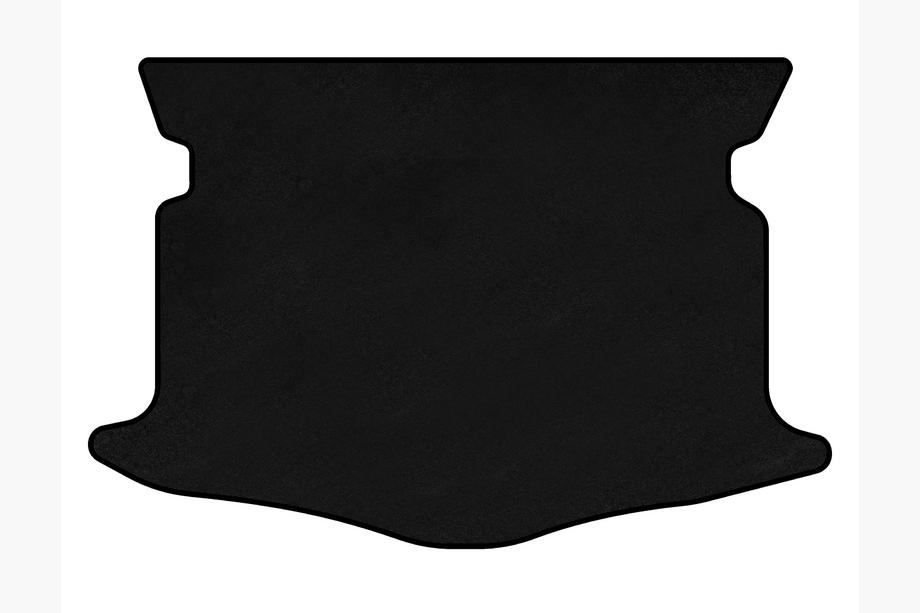 Honda FR-V 2004–2009 Premium textiele kofferbakmat (Zwart) Image