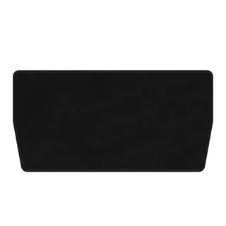 Premium textiele kofferbakmat (Zwart)
