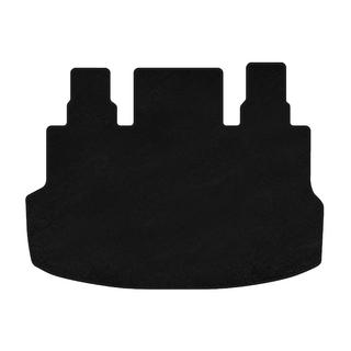 Premium textielen kofferbakmat (1+1,5/9-zits, zwart)