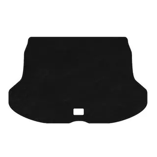 Premium textiele kofferbakmat (Zwart)