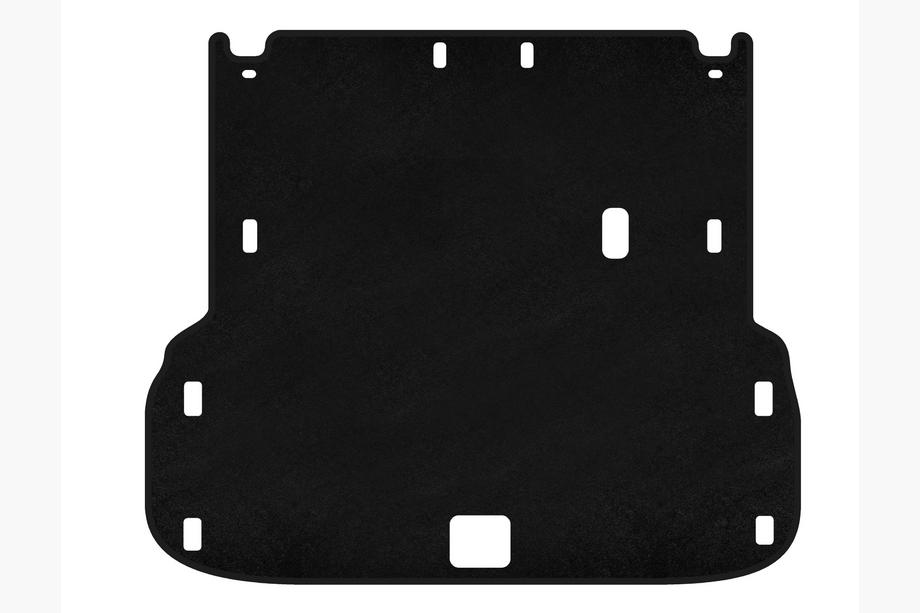 Infiniti QX60 2016–2021 Premium textiele kofferbakmat tot de 2e zitrij, zwart Image