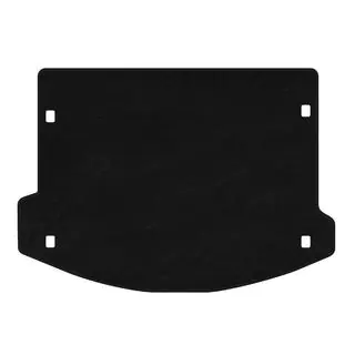 Premium textiele kofferbakmat (Zwart)