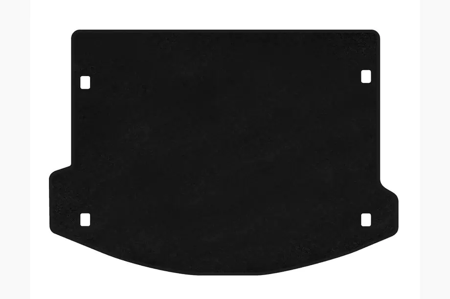 Jaguar E-Pace 2017–2024 Premium textiele kofferbakmat (Zwart) Image