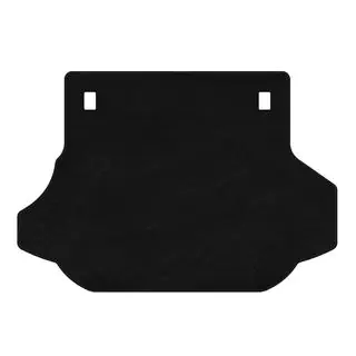 Premium textiele kofferbakmat (Zwart)