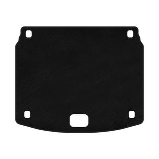 Premium textiele kofferbakmat (Zwart)
