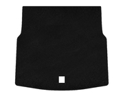 Mercedes C-klasse W205 2014–2021 Premium stoffen kofferbakmat (SD, Zwart) foto 1