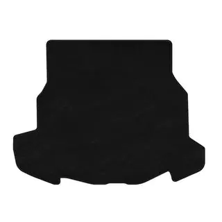 Premium textiele kofferbakmat (Coupé, Zwart)