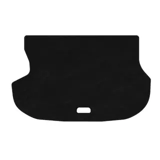 Premium textiele kofferbakmat (Zwart)