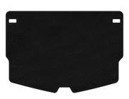 Nissan Note 2012–2020 Premium textiele kofferbakmat (HB, zwart) foto 1