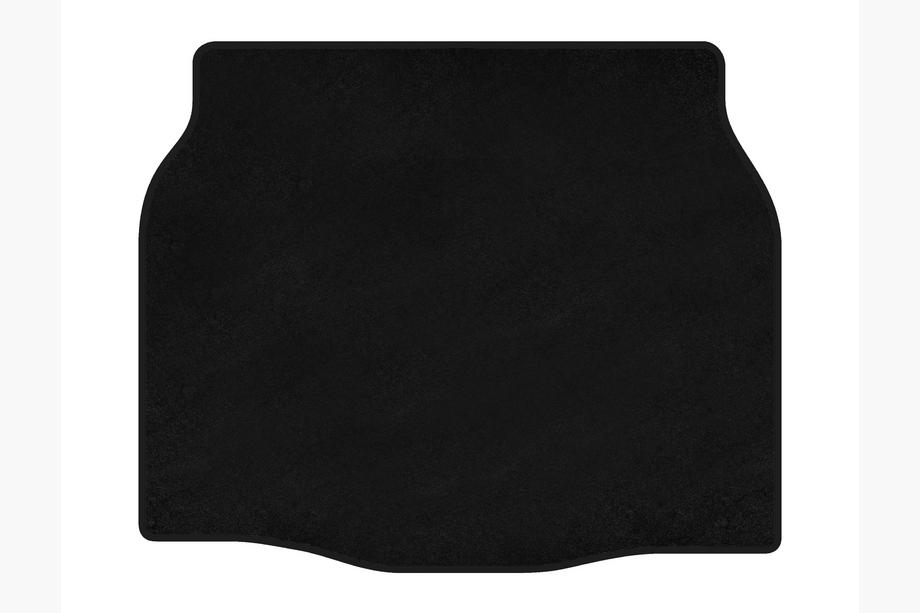Nissan Tiida 2011–2014 Premium textiele kofferbakmat (HB, zwart) Image