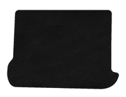 Opel Combo 2002–2012 Premium textiele kofferbakmat (Zwart) foto 1