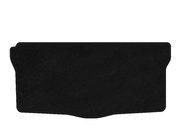 Peugeot 107 2005–2014 Premium textiele kofferbakmat (HB, zwart) foto 1