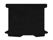 Renault Dokker 2013–2022 Premium textiele kofferbakmat (Zwart) foto 1