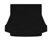 Renault Laguna 2001–2007 Premium textiele kofferbakmat (SW, zwart) foto 1