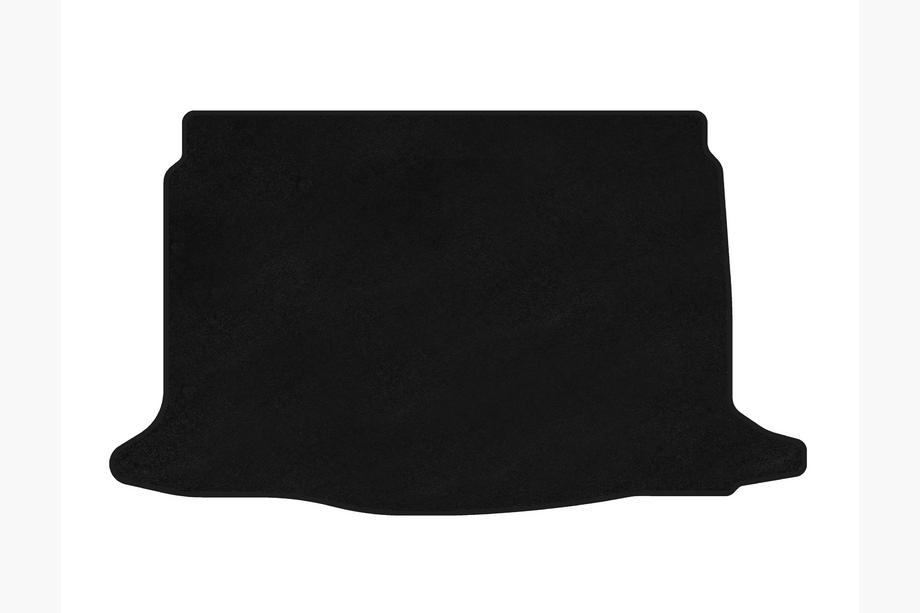 Renault Megane IV 2016–2025 Premium textiele kofferbakmat (HB, zwart) Image