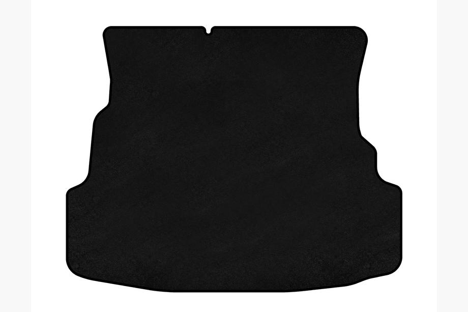 Renault Symbol 2008–2013 Premium stoffen kofferbakmat (SD, Zwart) Image