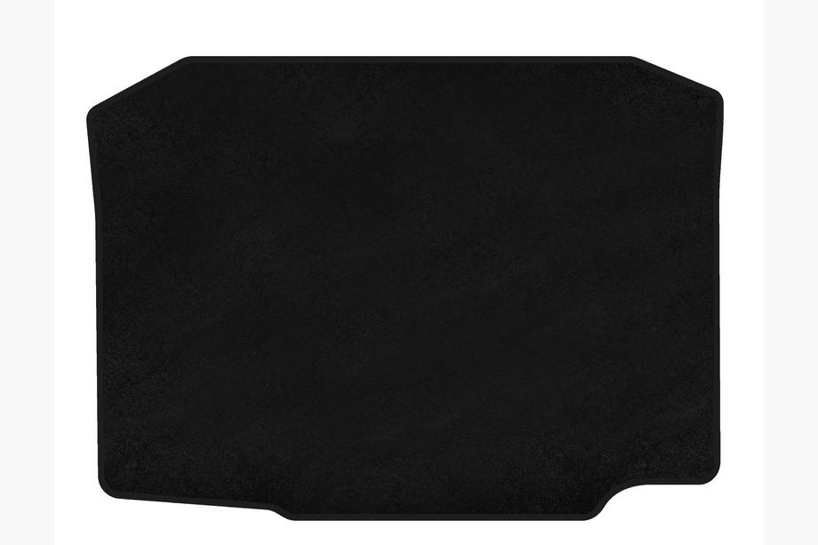 Seat Ibiza 2010–2017 Textiele kofferbakmat Premium (2010-2012, HB, 5-deurs, Zwart) Image