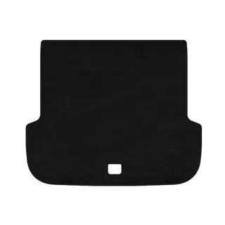 Premium textiele kofferbakmat (Zwart)