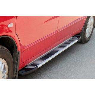 Zijsteps Line (2 stuks, aluminium) Mercedes Vito W638 1996–2003 foto 4