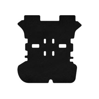 Premium textiele kofferbakmat (Zwart)