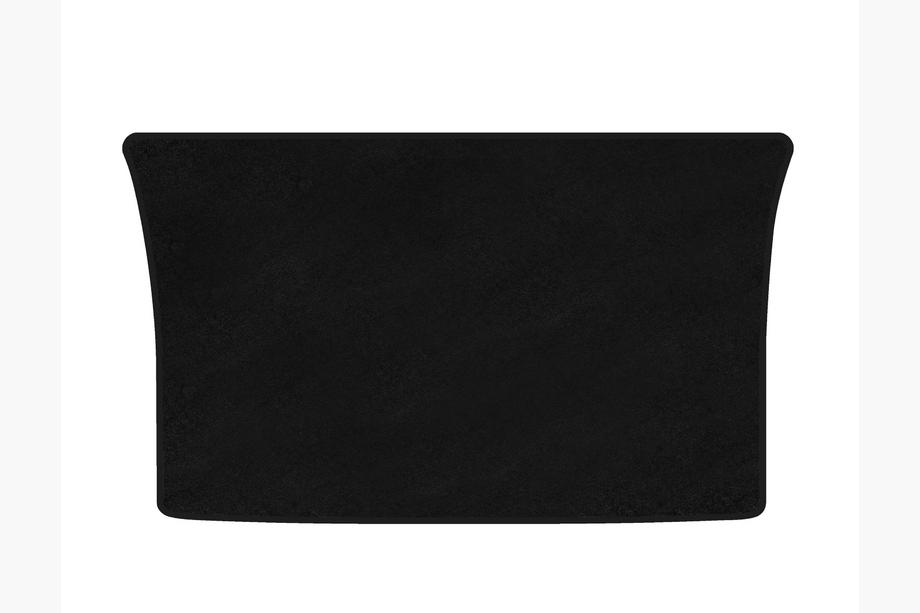 Volkswagen Fox 2003–2021 Premium textiele kofferbakmat (HB, 3-deurs, zwart) Image