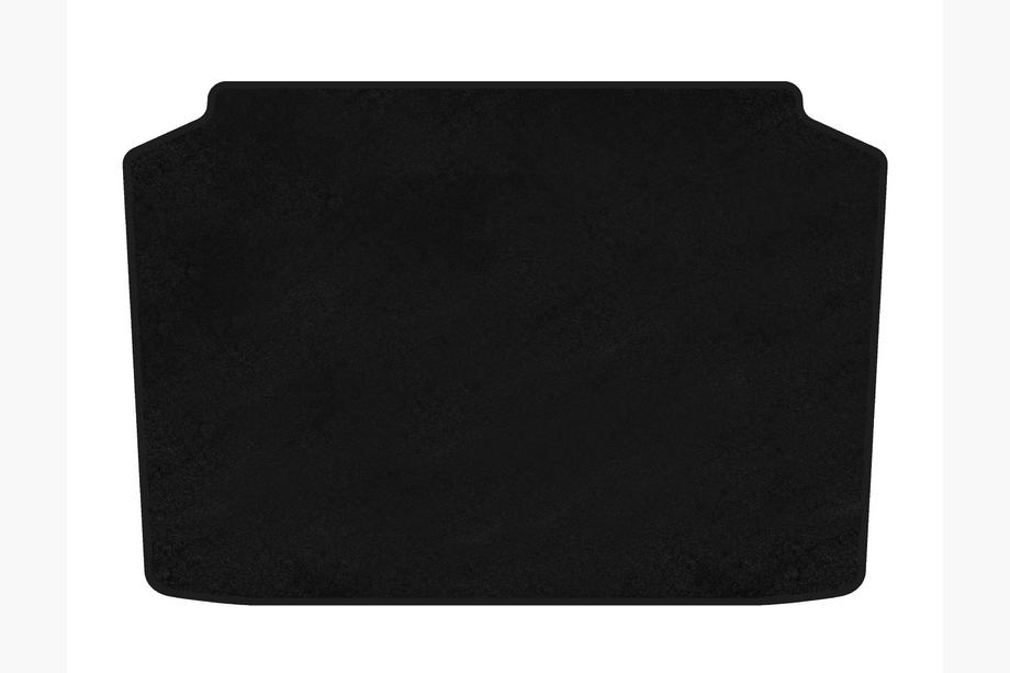 Volkswagen Polo 2001–2009 Premium textiele kofferbakmat (HB, 3/5-deurs, zwart) Image