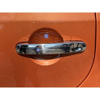 Deurgreep covers (set 4 stuks, RVS) Volkswagen Touran 2003–2010 foto 2