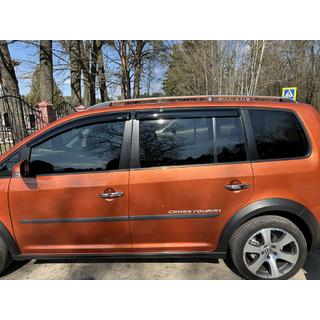 Deurgreep covers (set 4 stuks, RVS) Volkswagen Touran 2003–2010 foto 3