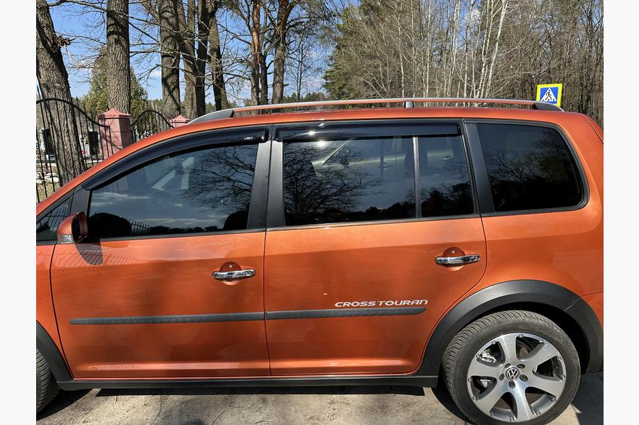 Volkswagen Touran 2003–2010 Deurgreep covers (set 4 stuks, RVS) Carmos - Turks staal Foto 3