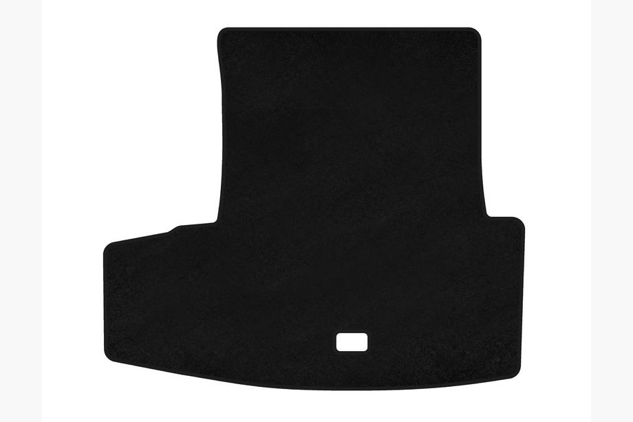 BMW 3-serie E92/E93 2006–2013 Premium textiele kofferbakmat (voor E92, zwart) Foto 1