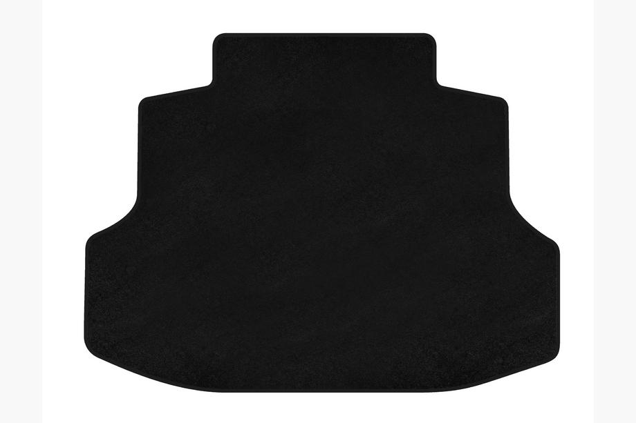 Honda Civic Sedan VII 2001–2006 Premium stoffen kofferbakmat (SD, Zwart) Foto 1
