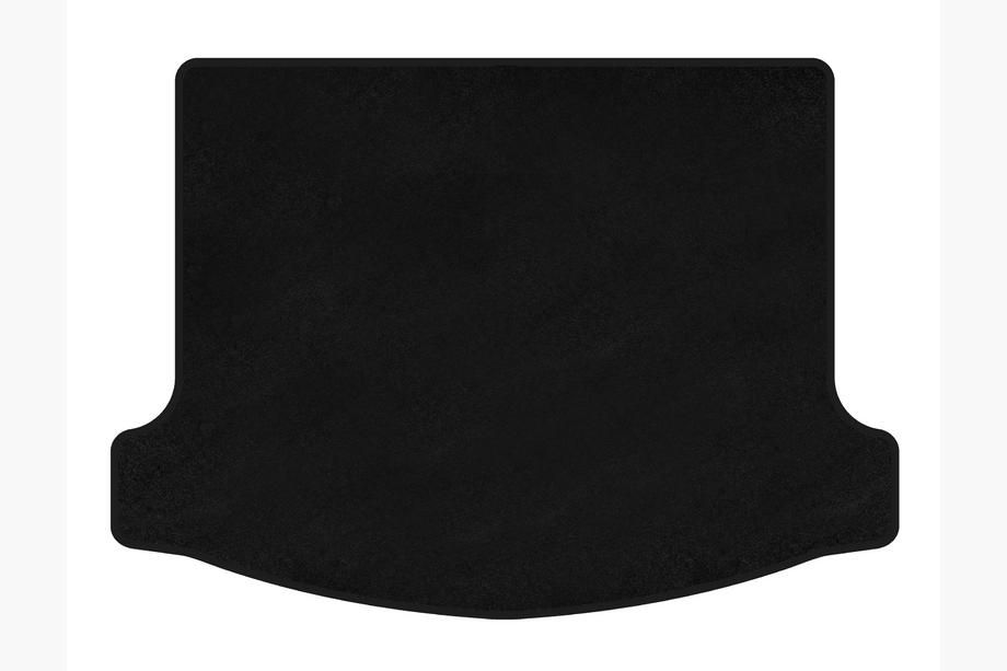 Honda Civic HB 2006–2012 Premium textiele kofferbakmat (HB, 3-deurs, zwart) Image