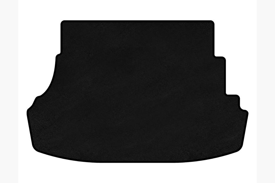 Hyundai Accent 2017–2023 Premium stoffen kofferbakmat (SD, Zwart) Image
