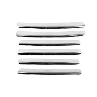 RVS sierlijsten voor grille (6-delig) Volkswagen Touran 2003–2010 foto 4