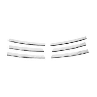 RVS sierlijsten voor grille (6-delig) Volkswagen Touran 2003–2010 foto 2