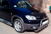 Mitsubishi Outlander 2001–2006 Bullbar WT004 (RVS) foto 4