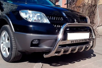 Mitsubishi Outlander 2001–2006 Bullbar WT004 (RVS) foto 3