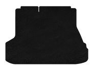 Kia Cerato 1 2004–2009 Premium stoffen kofferbakmat (SD, Zwart) foto 1