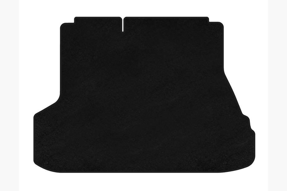 Kia Cerato 1 2004–2009 Premium stoffen kofferbakmat (SD, Zwart) Image