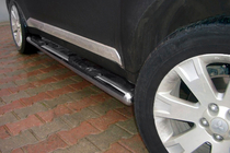 Mitsubishi Outlander 2006–2012 Sidebars (2 stuks, RVS) foto 1